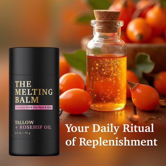 The Melting Balm: Tallow + Rosehip Oil