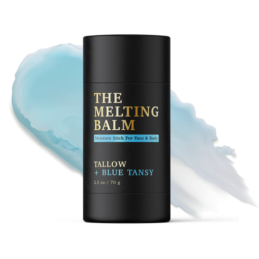 The Melting Balm: Tallow + Blue Tansy
