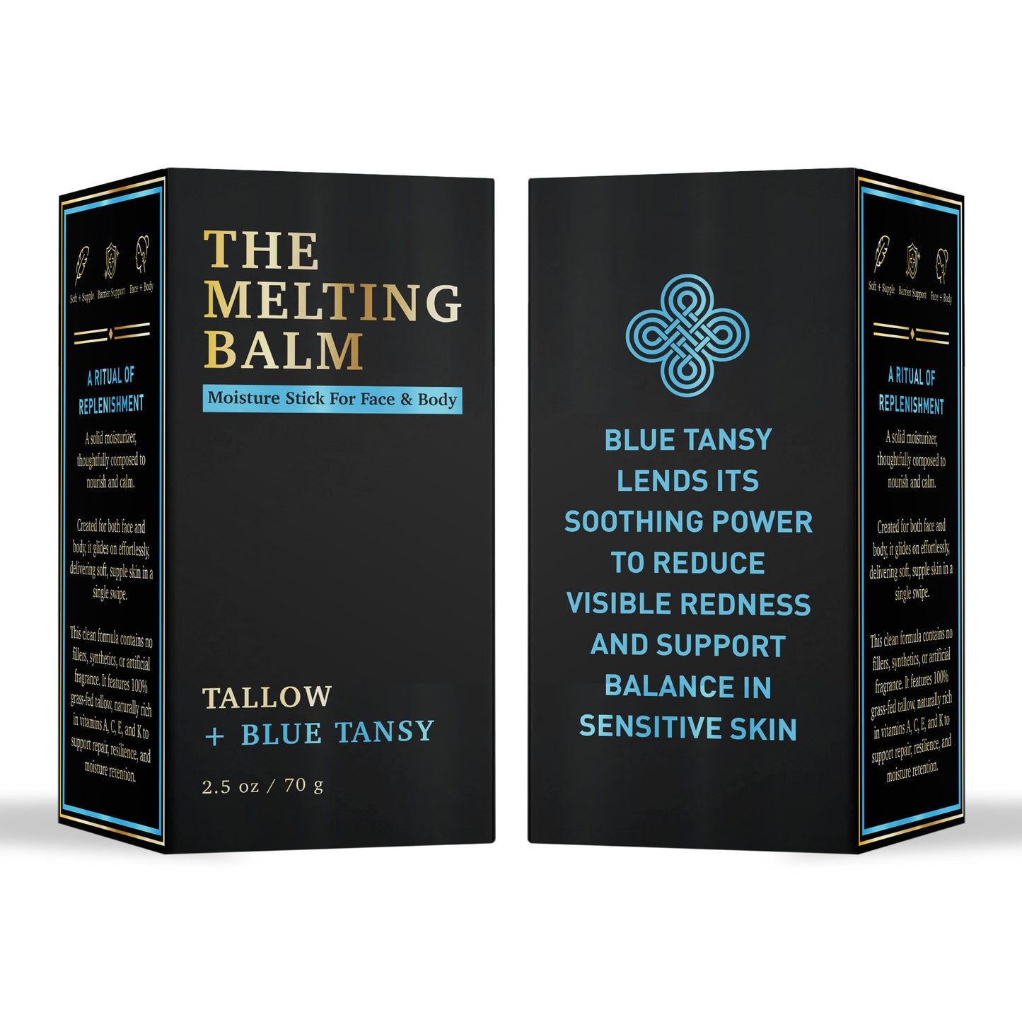 The Melting Balm: Tallow + Blue Tansy